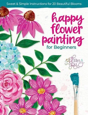 Obrázok produktu pre Happy Flower Painting for Beginners