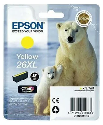 Produktbild von Epson 26XL Druckerpatrone gelb