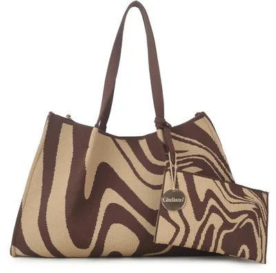 Imagen del producto de Bolsa de mano Giuliano Elaris, para mujer, color beige