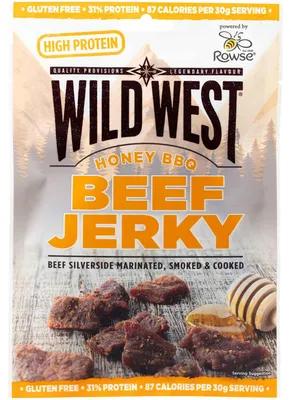 Produktbild von Wild West Beef Jerky Honey 60g
