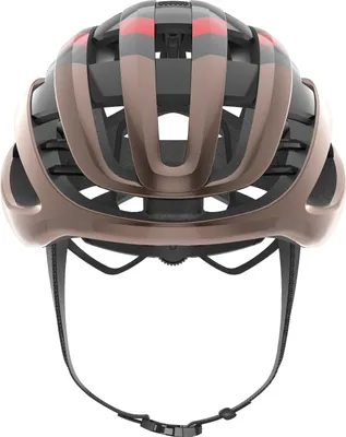 Produktbild von ABUS Rennradhelm AirBreaker - High-End Fahrradhelm für den professionellen Radsport - für Jugendliche und Erwachsene - Helm für Damen und Herren - Kupfer/Rot, Größe L (59-61 cm)