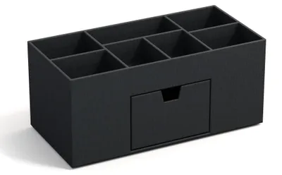 Produktbild von BIGSO VENDELA Schreibtisch Organizer mit 7 Fächern und Schublade – Ablagebox aus
