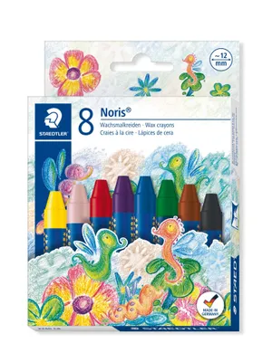 Obrázok produktu pre Voskové pastelky STAEDTLER Noris Club, balenie po 8 ks