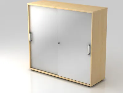 Produktbild von Schiebetürschrank 1753S CE, 3 OH 120 x 40 x 110 cm (BxTxH)