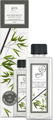Immagine prodotto di Ricarica per diffusore di fragranze Ipuro black bamboo, 200 ml