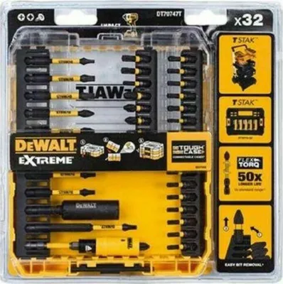 Bit-Set DEWALT FLEXTORQ 32-teilig DT70747T