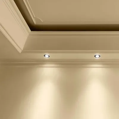 Produktbild von LED-Strahler - Einbauleuchte - GU10 - IP20 - Schwarz