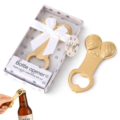 Witziger Flaschenöffner aus Zinklegierung, lustiges Geschenk, 1 Stück