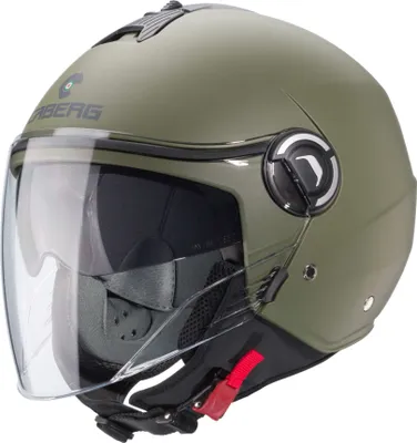 Produktbild von Caberg Riviera V4 X Jethelm, grün matt, M (57/58)