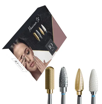 Obrázek produktu pro Sada fréz pro odstraňování gelu, akrylu, hybridní manikúry, titanu a stylizace nehtů
