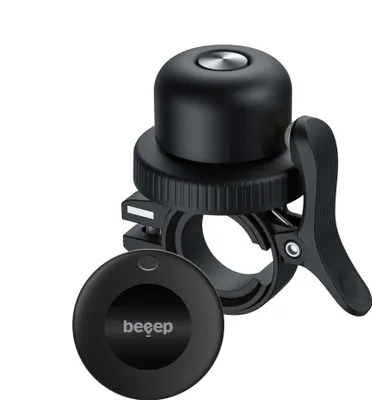 Produktbild von Beeep BeTag Fahrradklingel – Smart Tracker Google Find My Device