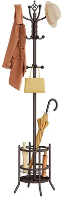 Produktbild von Omgoods – Kleiderständer mit Regenschirmhalter für Wohnzimmer und Büro