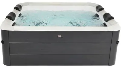 Produktbild von Whirpool Marimex MSPA OSLO AERO PLUS- F-OS063WAP mit Umwälzpumpe, 140 Luftdüsen, beige, schwarz