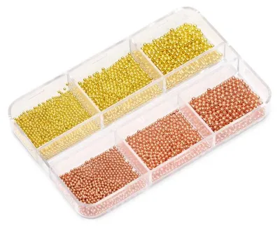 Produktbild von Cupio Kaviar Nail Art Set Rose Gold&Gold