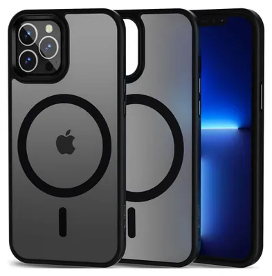 Produktbild von Tech-Protect Magmat Magsafe Iphone 12 Pro Max Mattschwarz