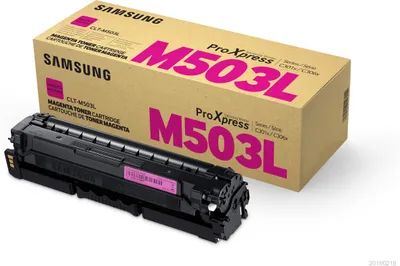 Obrázok produktu pre Samsung Purpurová originálna tonerová kazeta s vysokou výťažnosťou CLT-M503L, 5000 strany, Purpurová, 1 kusov
