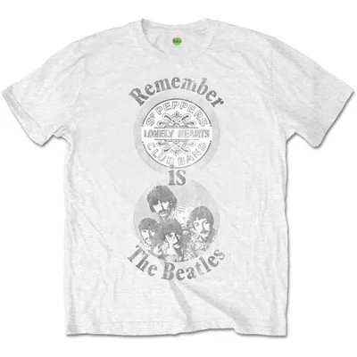 Produktbild von The Beatles Remember White L T-Shirt