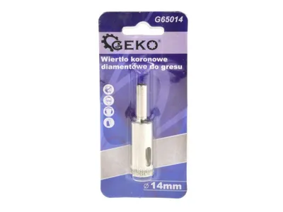 Obrázek produktu pro GEKO Korunkový vrták diamantový na dlaždice 14mm G65014