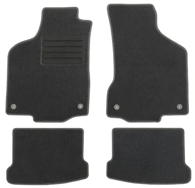 Produktbild von Fußmatten-Set für VW Polo 6N2 05/2000-10/2001, 4-teilig, Schwarz
