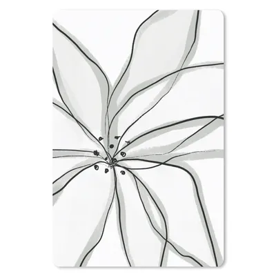 Produktbild von MuchoWow® Mauspad Mousepad Blumen - Abstrakt - Design 18x27 cm - Mousepads - Maus Mat - Pad - Mausunterlage