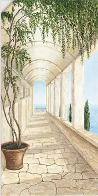 Produktbild von ARTland Wandbild, selbstklebend Capri Größe: 75x150 cm