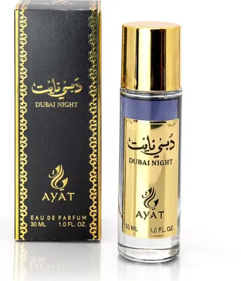 A perfume bottle and its box are displayed against a white background.