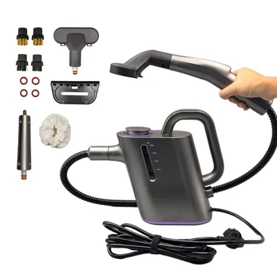 Produktbild von Dampfreiniger,1500W Handheld -Dampfreiniger, 550ml Dampfreiniger sofa,Dampfreiniger boden, Multifunktional Dampfreiniger, für Sofa, Teppich, Dunstabzugshaube & Polster