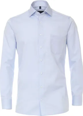 Produktbild von CASAMODA Herren Businesshemd 69er Langarm Comfort-Fit Hellblau 41