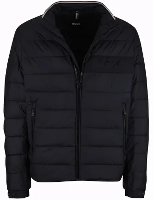 Produktbild von Gesteppte dunkelblaue Übergangsjacke BOSS Black H-Cenitos