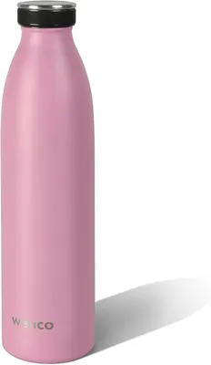 Produktbild von wenco Trinkflasche Edelstahl 0,75l / 750ml isoliert und auslaufsicher für kalte und heiße Getränke