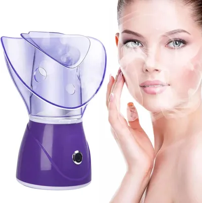 Produktbild von Gesichtssauna lila, Vaporiser für Gesichtspflege, Poren öffnen, für Kosmetik