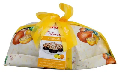 Produktbild von Bonifanti Colomba Zitronen- und Orangenkuchen 1000g – Italienischer Osterkuchen