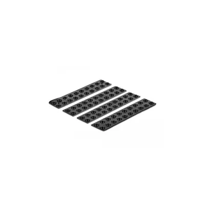 Immagine prodotto di DELOCK Gummifüße rund 6 x 2 mm 80 Stück schwarz