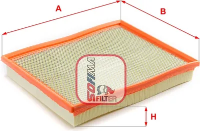 Produktbild von Luftfilter SOFIMA S 3214 A für OPEL Astra G CC (T98) Filtereinsatz