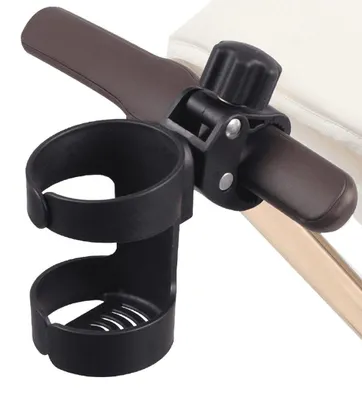 Immagine prodotto di Portabibite universale per passeggini e biciclette, colore nero
