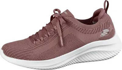 Produktbild von Skechers Ultra Flex 3.0, Damen Strick Sneakers, Sportschuhe in rust, Air Cooled Memory Foam Fußbett, in der Maschine waschbar