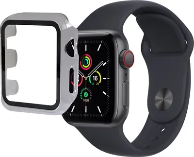 Obrázok produktu pre KOMA Ochranný kryt s tvrdeným sklom pre Apple Watch 45 mm (Series 7,8), priehľadný