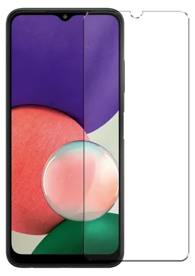 A screen protector is shown placed over a smartphone display.