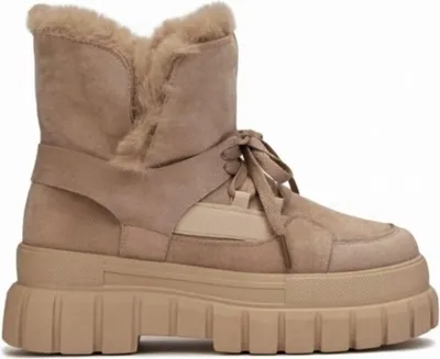 Produktbild von Damen Winter Halbstiefel in Braun, aus der Serie Permani, Modell-Nr. RM1073