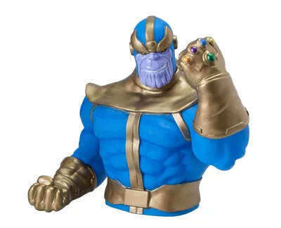 Produktbild von MONOGRAM MARVEL COMICS THANOS BÜSTE SPARDOSE SALVADANIO NEU! Monogram