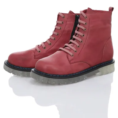 Produktbild von Gemini Damen Schnürboot rot Größe 37