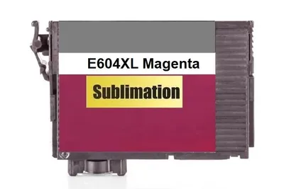 Produktbild von Druckerpatrone mit Sublimationstinte 604 XL magenta kompatibel mit Epson XP-2200, 2205, 3200, 3205, 4200, 4205, WF-2910, 2930, 2935, 2950