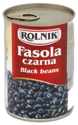 Obrázek produktu pro Rolnik Fasola Czarna Konserwowa 400 g