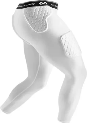 Produktbild von Mc David Hex Thudd 5 Pad Leggings Weiß M Herren Weiß M
