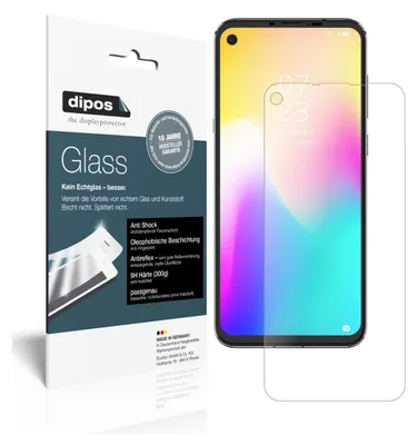 Produktbild von 2x Schutzfolie für Hisense Infinity U30 matt - Anti-Shock 9H Folie dipos Glass