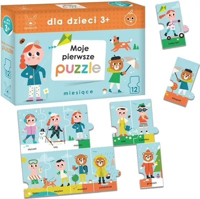 Produktbild von Moje pierwsze Puzzle. Miesiące