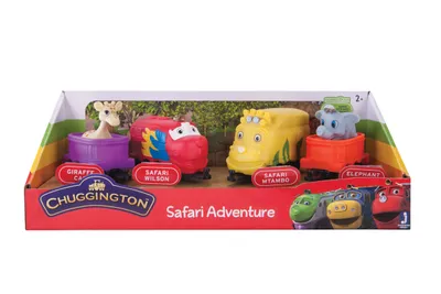 Produktbild von Chuggington - 4er-Pack Safaripark