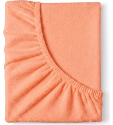 Produktbild von Frottee-Babylaken 70x140cm lachsfarben