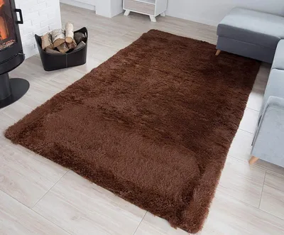 Produktbild von Plyšový koberec TOP - HNĚDÝ (200x300 cm )
