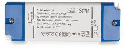 Produktbild von Triac dimmbar SELF SLD30-24VL-E 24 V/DC/0-1,25 A 1,25 A 30 W IP20 dimmbar
